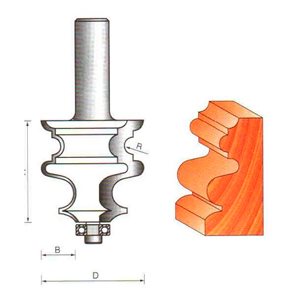 Фреза  GLOBUS 2037 R1,5