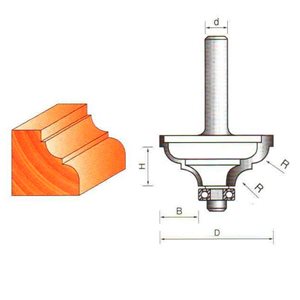 Фреза  GLOBUS 2103 R6