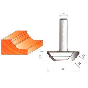 Фреза  GLOBUS 2151 R5