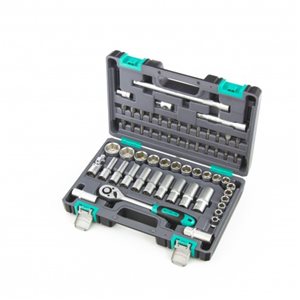 Набор STELS инструментов, 1/2", CrV, кейс, 60 предм.