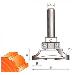 Фреза  GLOBUS 2307 R12(12)