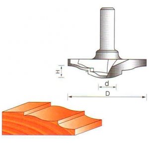 Фреза  GLOBUS 2416 D40