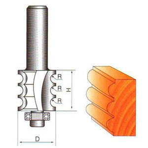 Фреза  GLOBUS 2503 R4