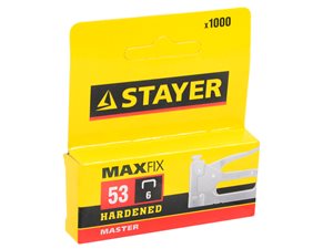 Скобы STAYER standard, тип 53, 12мм, 1000 шт.